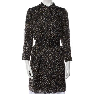 Burberry London silk tunic shirtdress, size 6, EUC